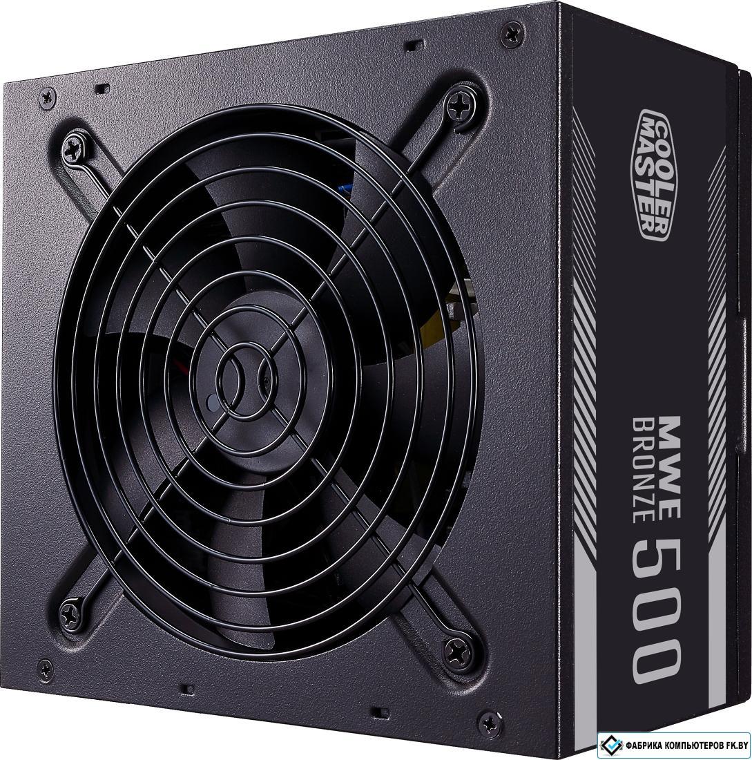 Блок питания Cooler Master MWE 500 Bronze V2 MPE-5001-ACAAB-EU - фото 1 - id-p142646151