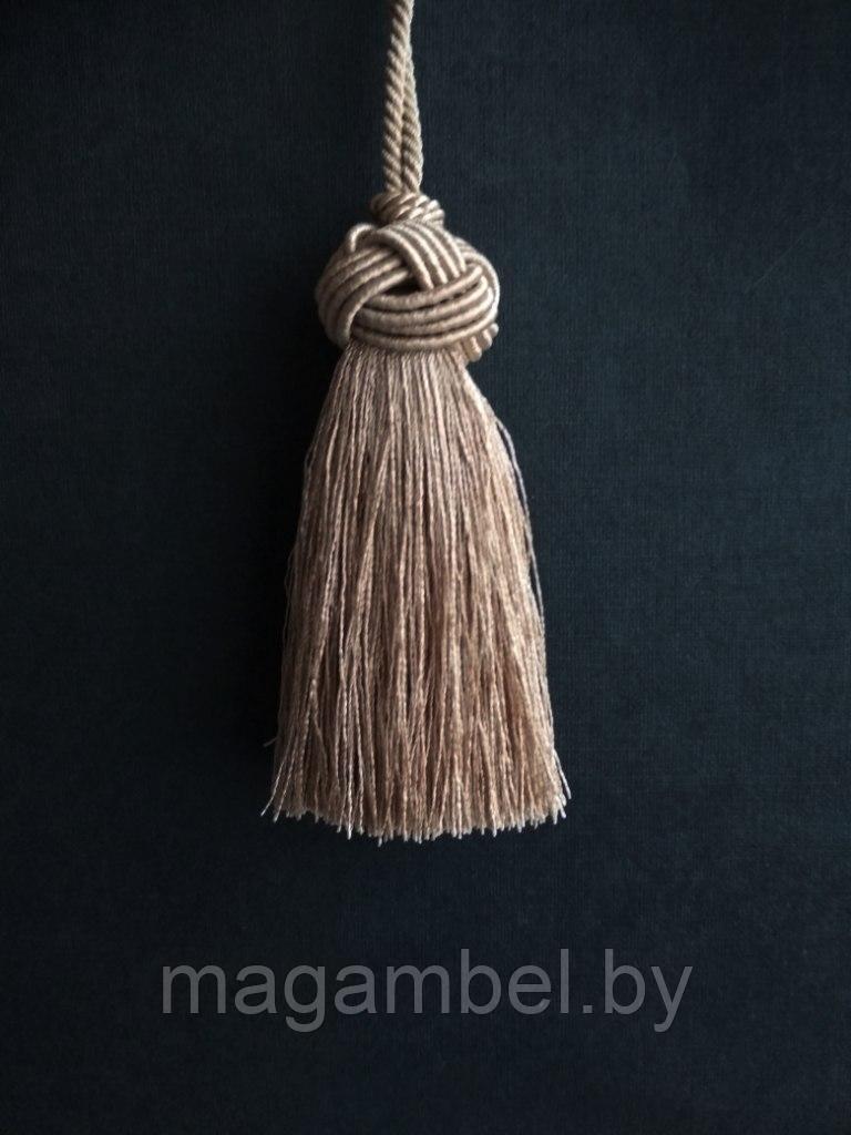 Кисточка маленькая бежевая  цвет М9