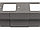 Балконный профиль Protec CPCV /55/10 Металлический серый RAL 9006, фото 4