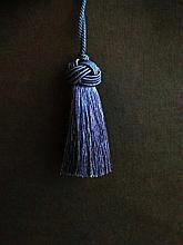 Кисточка маленькая синяя цвет М50