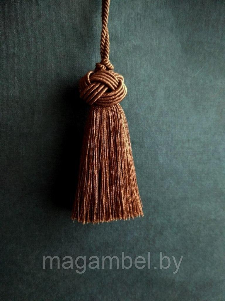 Кисточка маленькая коричневая  цвет М13