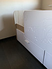 Кровать Умка К-001 Белый глянец / Дуб сонома, фото 5