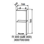 Шкаф верхний П 300, фото 3