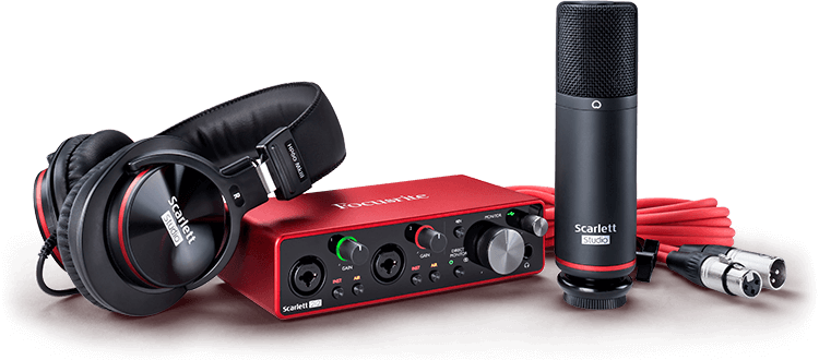 Студийный комплект Focusrite Scarlett 2i2 Studio 3rd gen USB