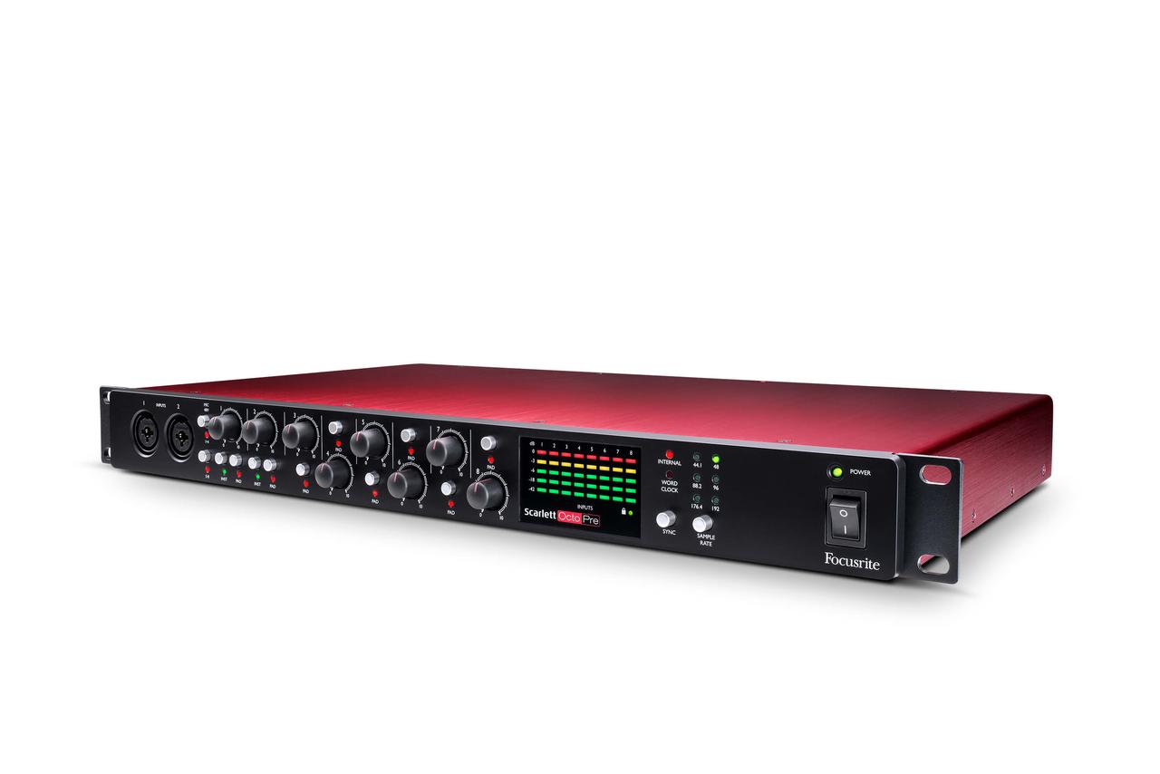 Аудио-интерфейс Focusrite Scarlett OctoPre - фото 4 - id-p142653629