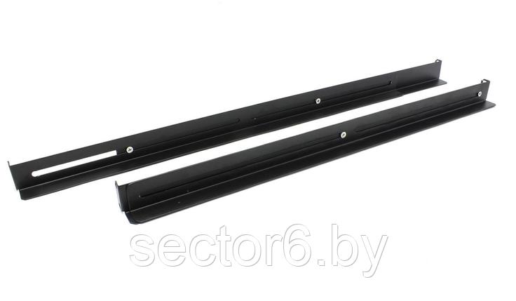 NT UNIRAILS 880 B Направляющие универсальные 1U, чёрные, регулировка 750-1080 мм, фото 2