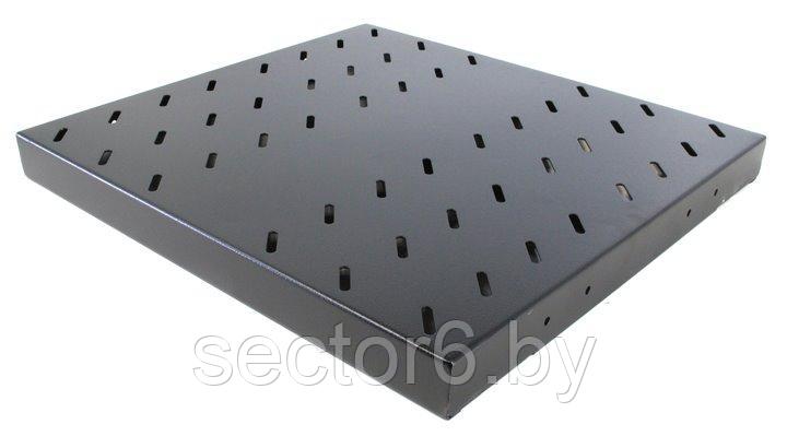 NT SSt2-450 B Полка 19" повышенной грузоподъемности, чёрная L=450 мм, фото 2