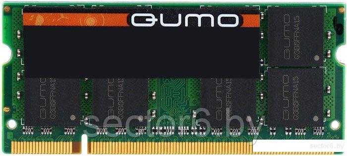 Оперативная память QUMO 2GB DDR2 SO-DIMM PC2-6400 (QUM2S-2G800T6), фото 2