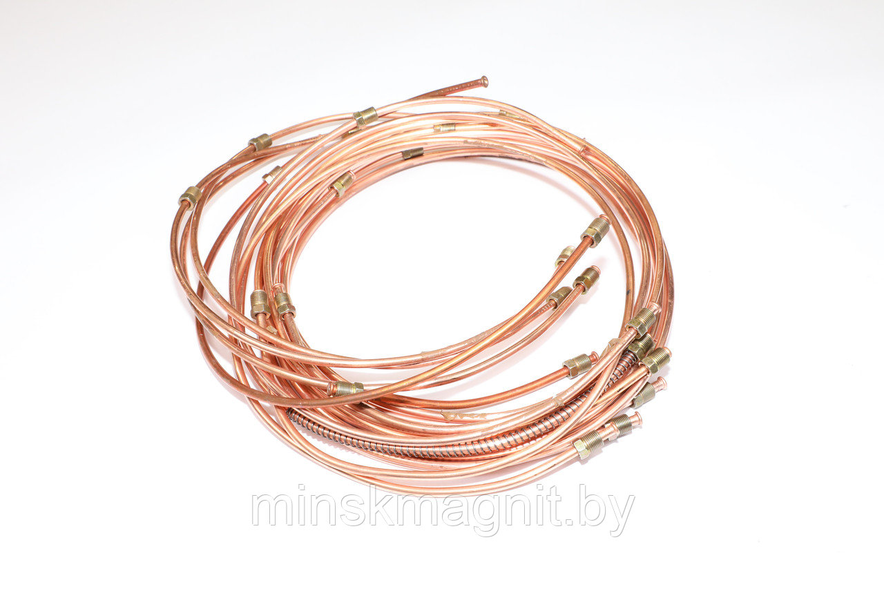 Трубки тормозные 3307 медные (12 шт) 3307-3506000-КТ ГАЗ