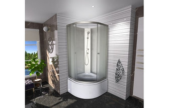 Душевая кабина 90*90*200 без крыши Niagara NG-777WP-14, фото 2