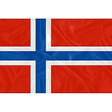 Флаг Норвегии 75х150 (Норвежский), фото 3