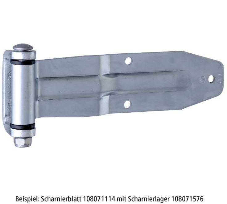 Петля ворот (дверей) из оцинкованной стали, 256х65х30мм (ДхШхВ), Suer 108071114 - фото 4 - id-p142709600