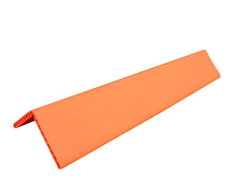 Уголок защитный пластиковый Suer, 1200х190х190 мм, оранжевый - фото 1 - id-p142709612