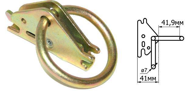 Кольцо для такелажной рейки (1826), 1800 daN, Dolezych DDKT000C18 - фото 2 - id-p142709675