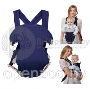 Рюкзак-слинг  (кенгуру) для переноски ребенка Willbaby  Baby Carrier, (3-12 месяцев) Синий
