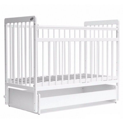 Детская кроватка Bambini Euro Style М 01.10.05 (белый), фото 2