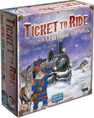 Настольная игра Мир Хобби Ticket To Ride: Северные страны - фото 1 - id-p142710790