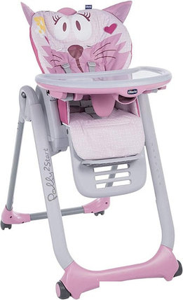 Стульчик для кормления Chicco Polly 2 Start (miss pink), фото 2