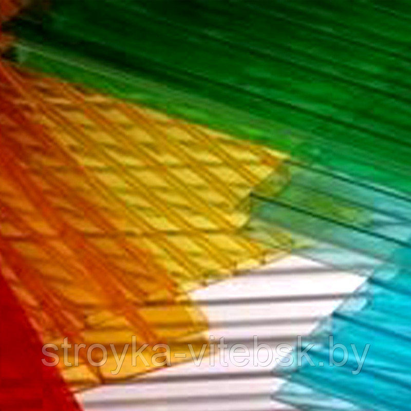 Поликарбонат M-Multi-UV, Sotek-5 цветной, 2100х6000х4мм, 0,7кг/м2 - фото 4 - id-p11128658