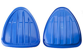 Детские салазки ледянки Нордпласт (38  43  6 см) Синие