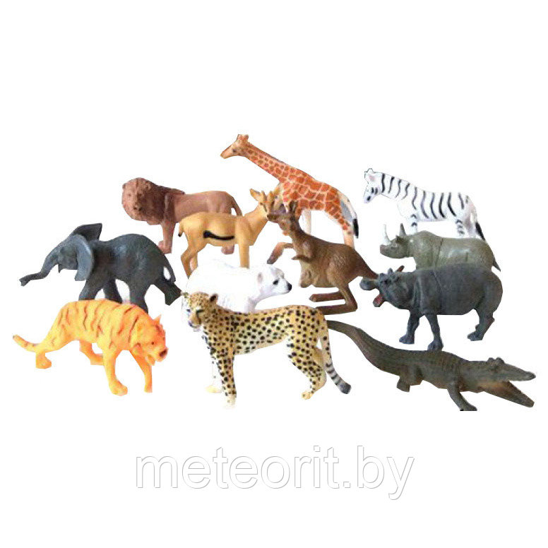 Набор фигурок диких животных 12 шт.10306
