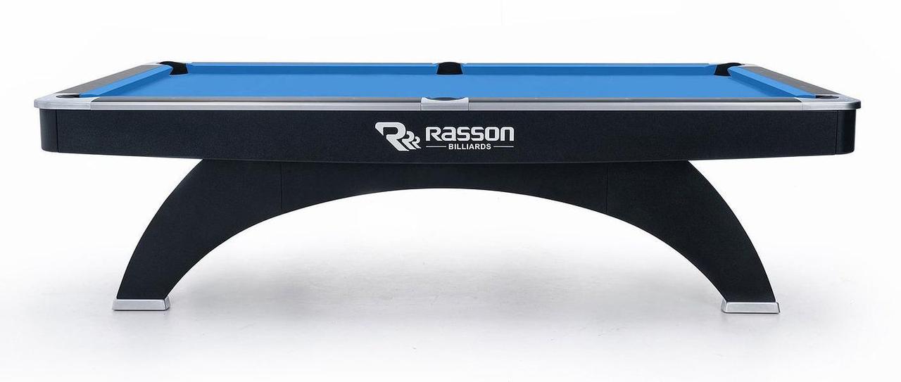 Стол для пула Rasson OX 9 ф (черный) с плитой - фото 2 - id-p142785802