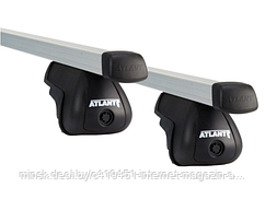 Atlant - багажник на рейлинги с прямоугольными алюминиевыми дугами для AUDI 100