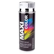 Эмаль-аэрозоль со спец. эффектом хром MAXI COLOR 400 мл