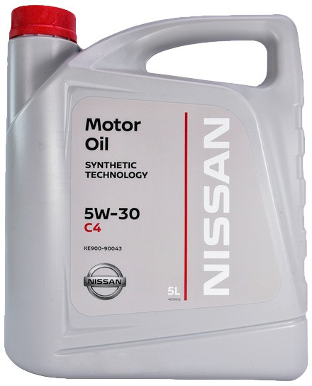 Моторное масло Nissan Motor Oil C4 (DPF) 5W-30 KE900-90043