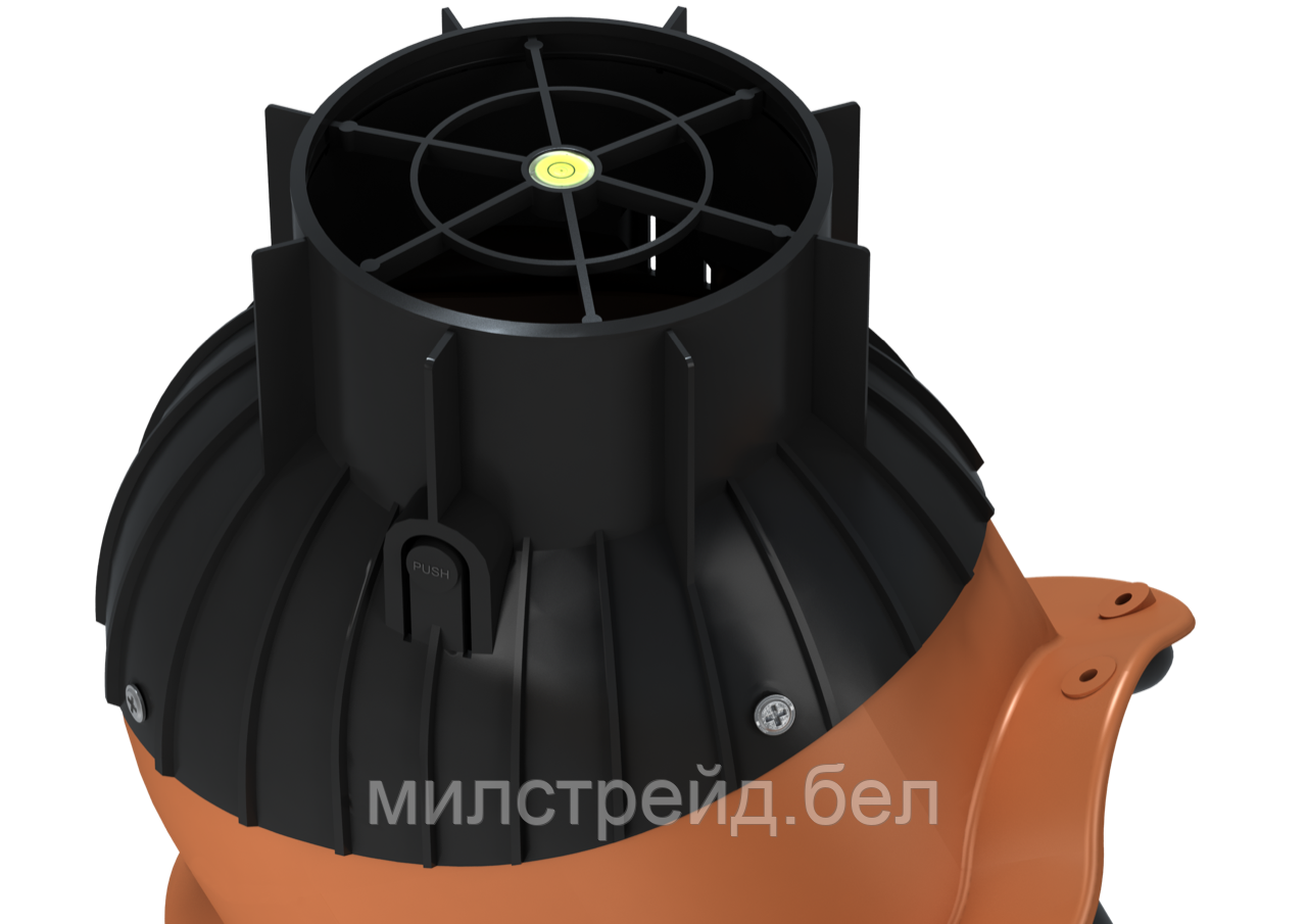 Вентиляционный выход изолированный WiroVent Evo D 150 мм Wirplast Польша - фото 5 - id-p142798036