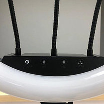 Кольцевая светодиодная лампа 54 см LED RL-21 +штатив 2,1 м, фото 3