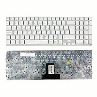 Клавиатура для ноутбука Sony Vaio VPC-EB Series. Г-образный Enter. Белая, без рамки. PN: 148792871.
