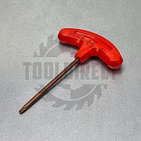 Ключ "звёздочка" для фрез с красной ручкой Rotis