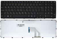 Клавиатура для ноутбука Sony Vaio SVE1711 черная, без рамки