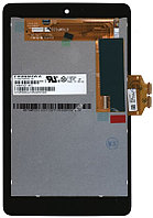Asus ME370, Nexus 7 - дисплей в сборе с тачскрином и передней панелью