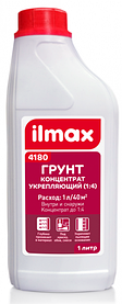 Грунтовка концентрат укрепляющая (1:4) ilmax 4180 1 л.