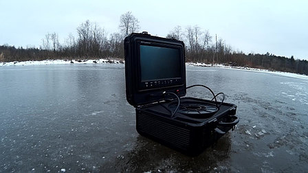 Подводная Камера для рыбалки ЯЗЬ-52 Компакт 9" с DVR, фото 2