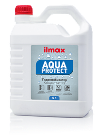 Гидрофобизирующая грунтовка (пропитка)(1:2) ilmax aqua protect 5 л.