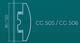 LED молдинг CG 505 коллекция G (90 × 40 × 1150 мм), фото 2