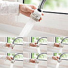 Насадка для крана (экономитель воды, аэратор) Universal Splashproof Head, фото 4