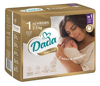 Детские подгузники DADA Extra CARE NEWBORN (упак. 23 шт.) 2- 5 кг, № 1