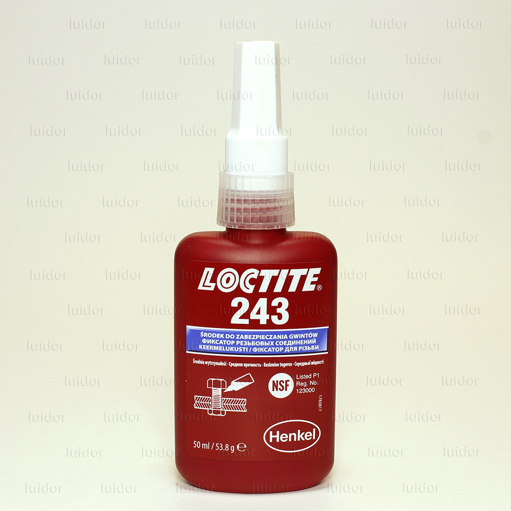 Фиксатор резьбы средней прочности - Loctite 243