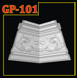 Потолочный плинтус GLANZEPOL GP101 (170*34*2000мм), фото 3