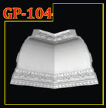 Потолочный плинтус GLANZEPOL GP104 (217*102*2000мм), фото 3