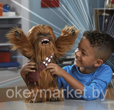 Интерактивная игрушка Hasbro FurReal Friends Чубакка Звездные войны E0584, фото 3
