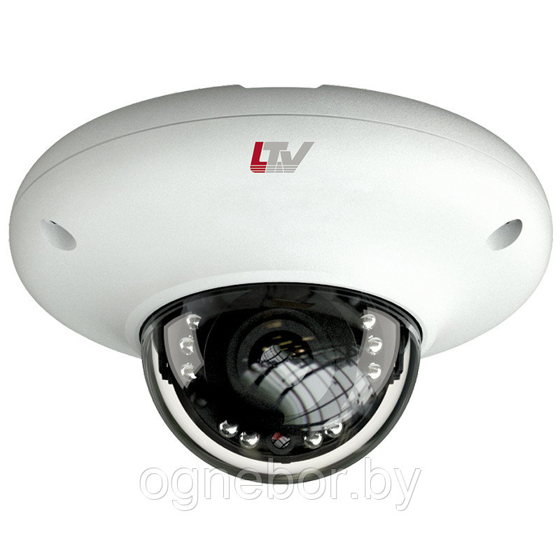 LTV CNE-826 42, купольная IP-видеокамера - фото 1 - id-p142857635