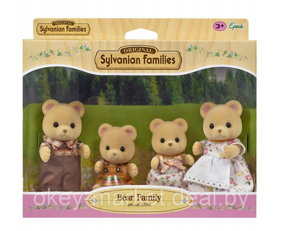 Набор Sylvanian Families "Семья Медведей" 5059 - фото 1 - id-p142861018