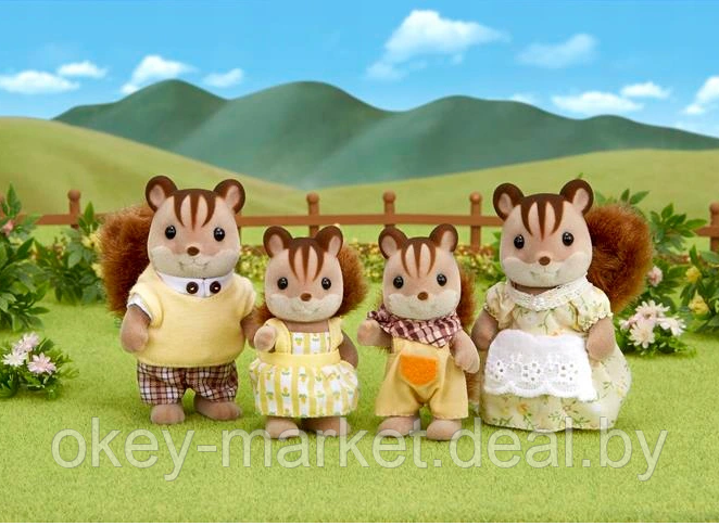 Набор Sylvanian Families "Семья Белок" 4172 - фото 4 - id-p142861262