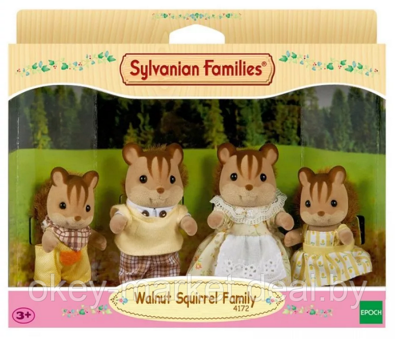 Набор Sylvanian Families "Семья Белок" 4172 - фото 1 - id-p142861262