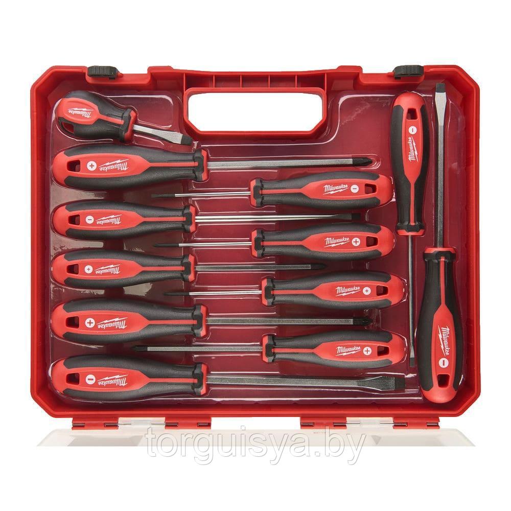 Набор отверток магнитных MILWAUKEE Screwdrivers (12 шт.)